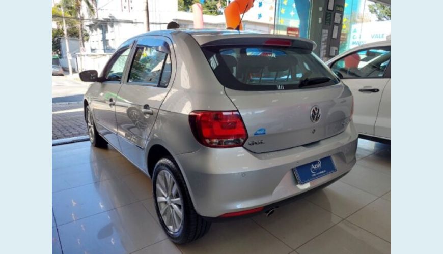 VOLKSWAGEN GOL 1.6 MI HIGHLINE 8V FLEX 4P AUT. - PRATA - 2014 Foto 4 (Grande)