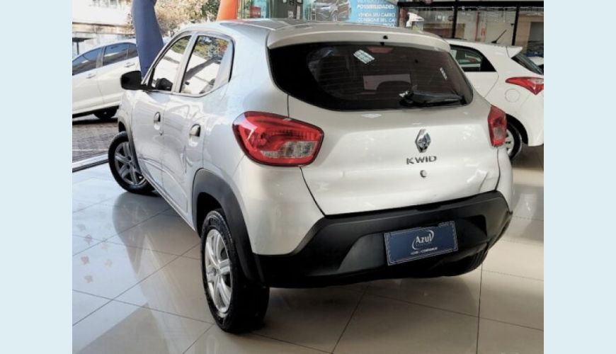 RENAULT KWID 1.0 12V SCE FLEX INTENSE MANUAL - BRANCO - 2018 Foto 4 (Grande)