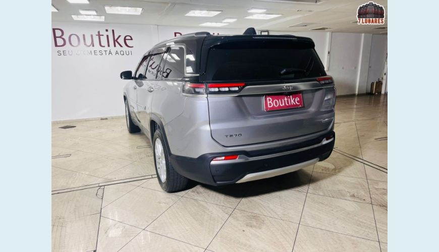 JEEP COMMANDER 1.3 T270 TURBO FLEX LONGITUDE AT6 - PRATA - 2023 Foto 4 (Grande)
