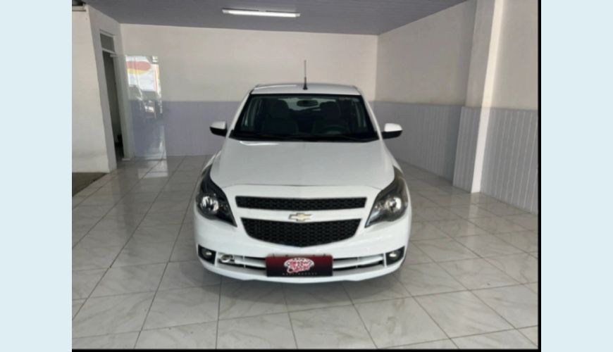 CHEVROLET AGILE 1.4 MPFI LTZ 8V FLEX 4P MANUAL - BRANCO - 2013 Foto 4 (Grande)