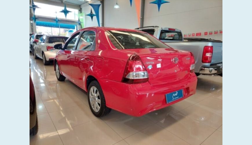 TOYOTA ETIOS 1.5 X PLUS SEDAN 16V FLEX 4P AUT. - VERMELHO - 2020 Foto 4 (Grande)