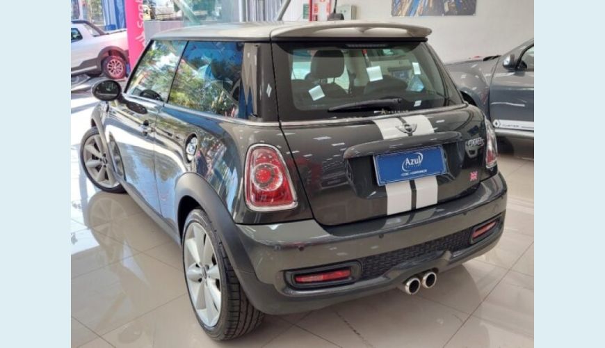 MINI COOPER 1.6 S EXCLUSIVE TURBO 2P MANUAL - CINZA - 2013 Foto 4 (Grande)