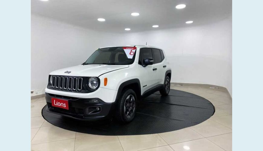 JEEP RENEGADE SPORT 1.8 4X2 FLEX - BRANCO - 2016 Foto 4 (Grande)