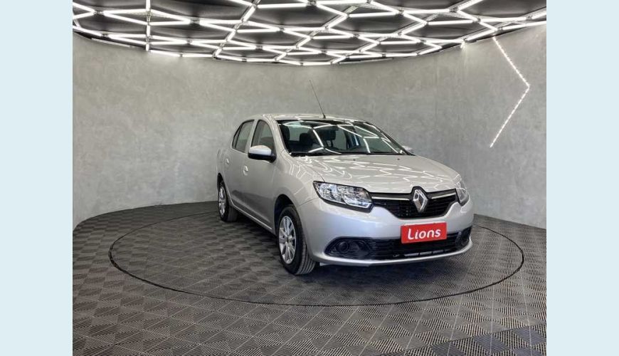 RENAULT LOGAN EXPRESSION 1.6 16V SCE FLEX - PRATA - 2019 Foto 4 (Grande)