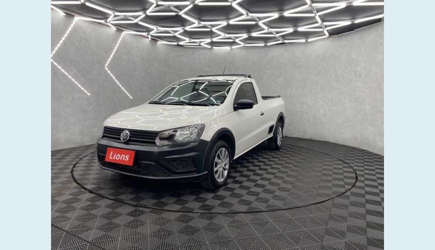 VOLKSWAGEN SAVEIRO ROBUST 1.6 MSI CS FLEX - BRANCO - 2018 Foto 4 (Grande)