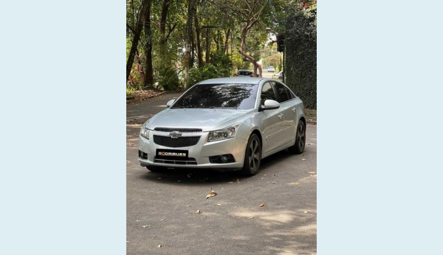 CHEVROLET CRUZE LT 1.8 16V ECOTEC FLEX - PRATA - 2012 Foto 4 (Grande)