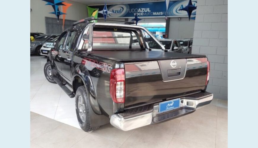 NISSAN FRONTIER 2.5 SV ATTACK 4X4 CD TURBO ELETRONIC DIESEL 4P MANUAL - PRETO - 2014 Foto 4 (Grande)