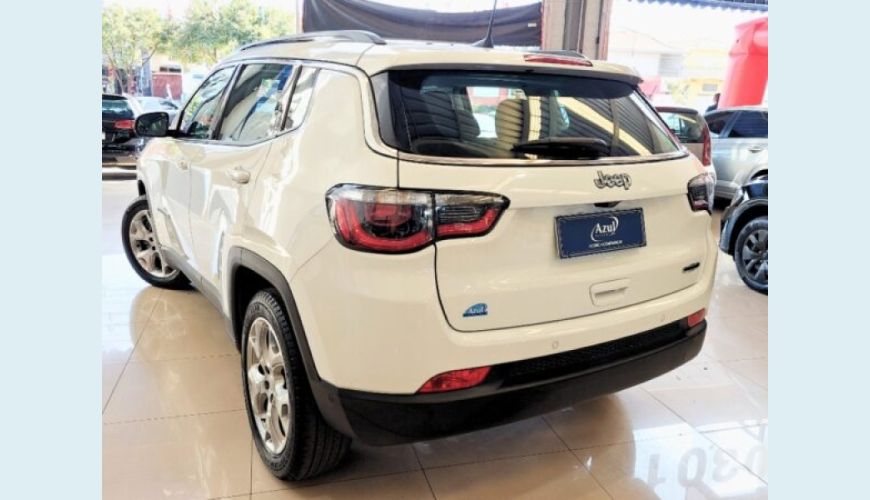 JEEP COMPASS 2.0 16V FLEX LONGITUDE AUT. - BRANCO - 2021 Foto 4 (Grande)