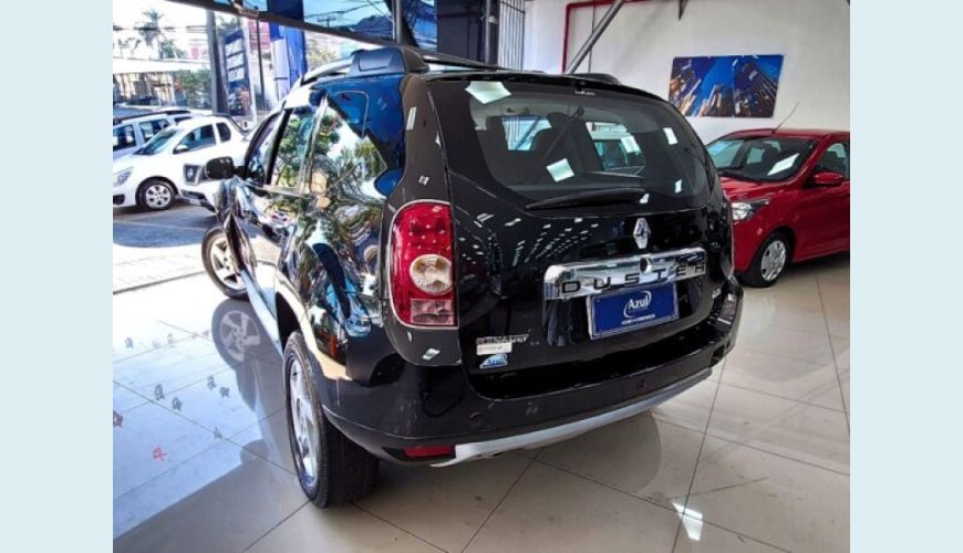 RENAULT DUSTER 2.0 DYNAMIQUE 4X2 16V FLEX 4P MANUAL - PRETO - 2013 Foto 4 (Grande)