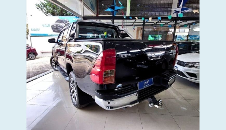 TOYOTA HILUX 2.7 SRV 4X2 CD 16V FLEX 4P AUT. - PRETO - 2019 Foto 4 (Grande)