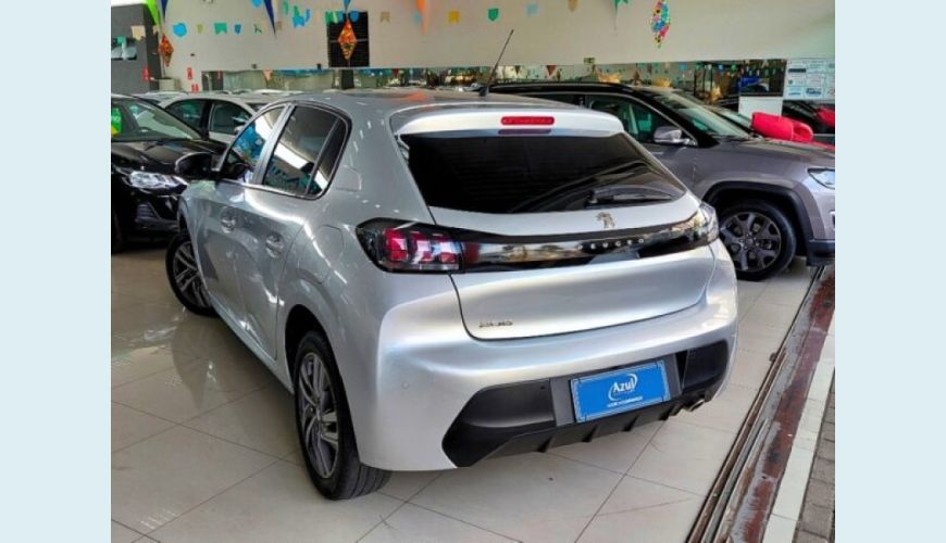 PEUGEOT 208 1.6 16V FLEX ALLURE AT6 - PRATA - 2022 Foto 4 (Grande)