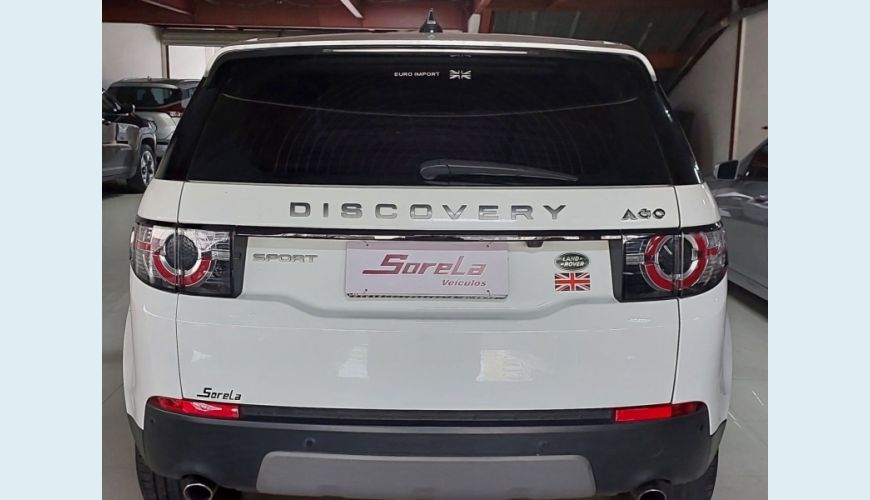 LAND ROVER DISCOVERY SPORT 2.0 16V SI4 TURBO FLEX SE 4P AUT. - BRANCO - 2019 Foto 4 (Grande)