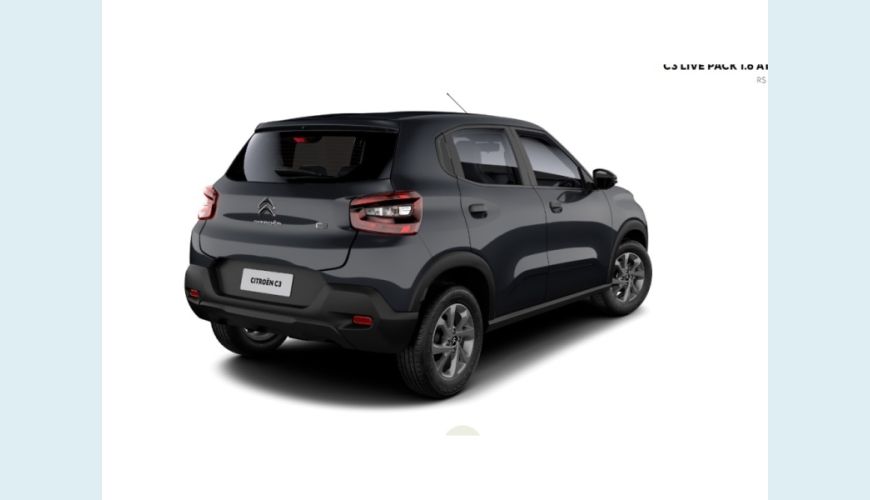 CITROËN C3 1.0 16V FLEX LIVE PACK MANUAL - BRANCO - 2024 Foto 4 (Grande)