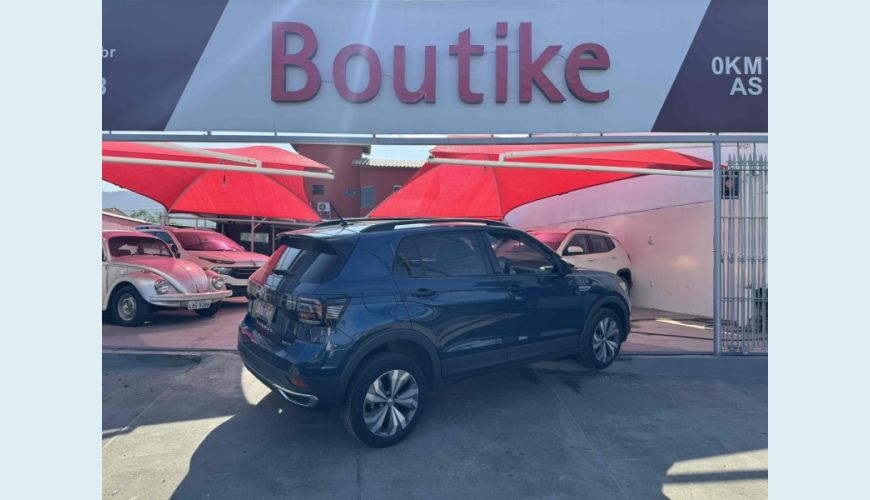 VOLKSWAGEN T-CROSS 1.0 200 TSI TOTAL FLEX COMFORTLINE AUT. - AZUL - 2020 Foto 4 (Grande)