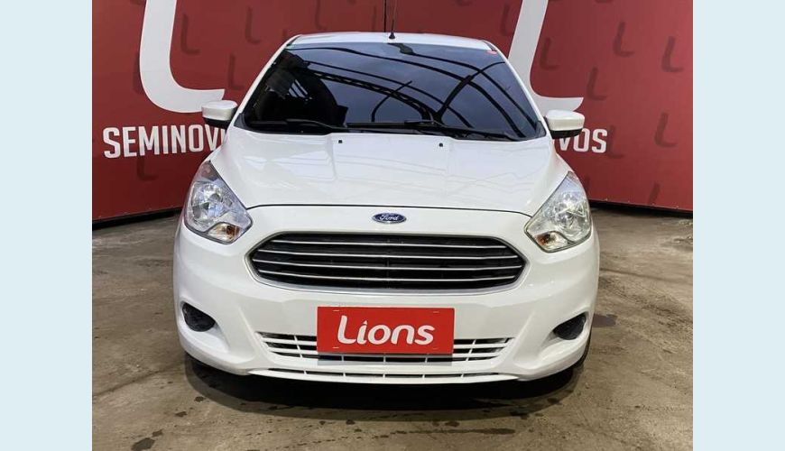FORD KA SEDAN SE PLUS 1.0 FLEX - BRANCO - 2015 Foto 4 (Grande)