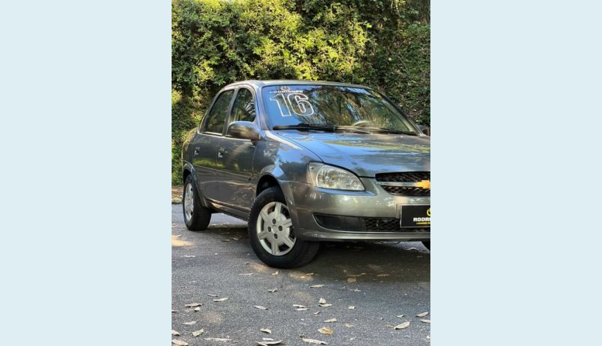CHEVROLET CLASSIC LS 1.0 VHCE FLEX - CINZA - 2016 Foto 4 (Grande)