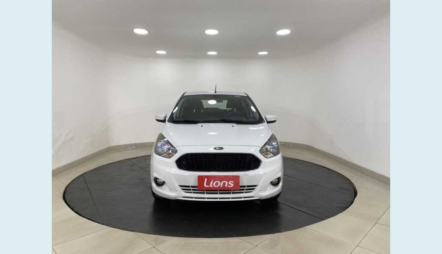 FORD KA SE 1.0 FLEX - BRANCO - 2015 Foto 4 (Grande)