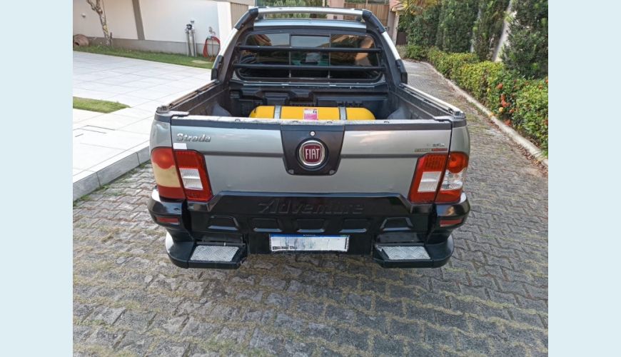 FIAT STRADA ADVENTURE 1.8 MPI 8V CE - CINZA - 2009 Foto 4 (Grande)