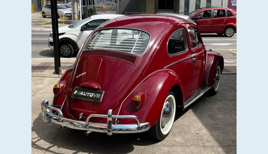 VOLKSWAGEN FUSCA - VERMELHO - 1969 Foto 4 (Grande)
