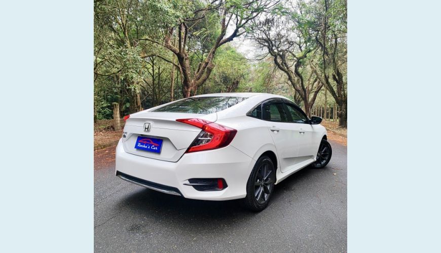 HONDA CIVIC EX 2.0 AUT. - BRANCO - 2020 Foto 4 (Grande)