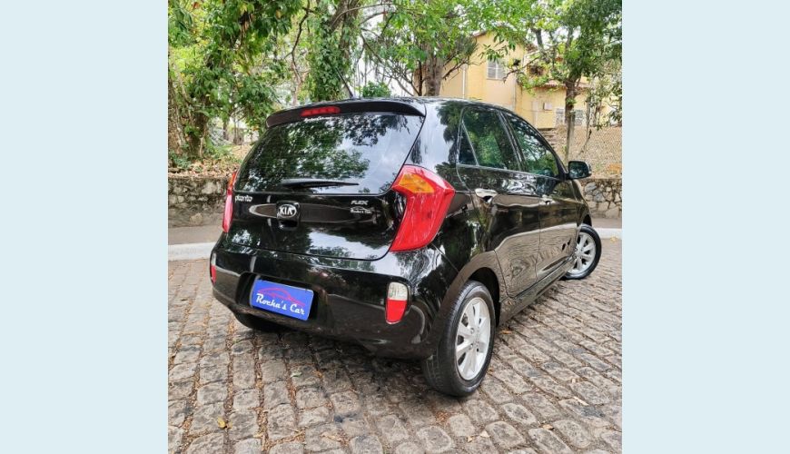 KIA PICANTO 1.0 EX - PRETO - 2014 Foto 4 (Grande)