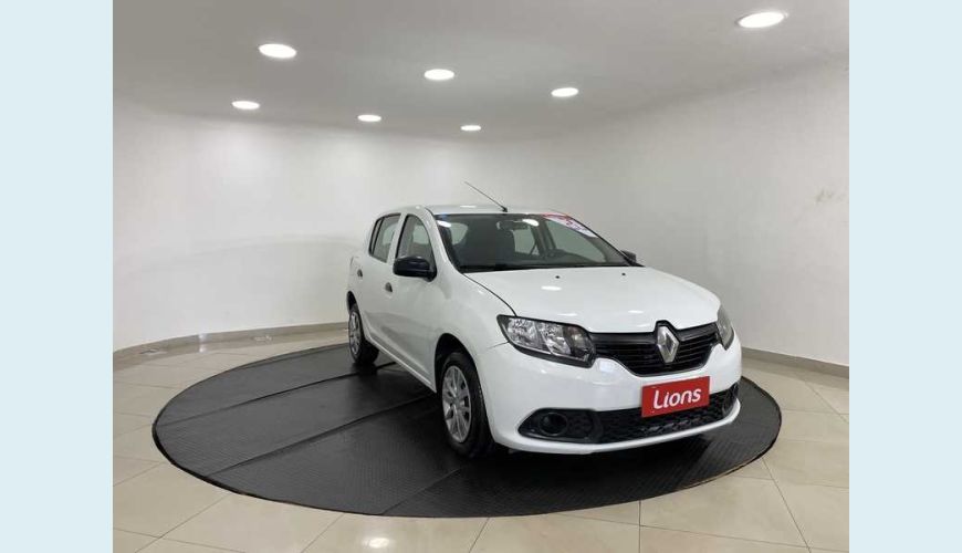 RENAULT SANDERO EXPRESSION 1.0 12V SCE FLEX - BRANCO - 2020 Foto 4 (Grande)