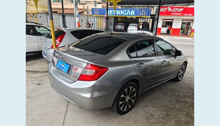 HONDA CIVIC - CINZA - 2015 Foto 4 (Grande)