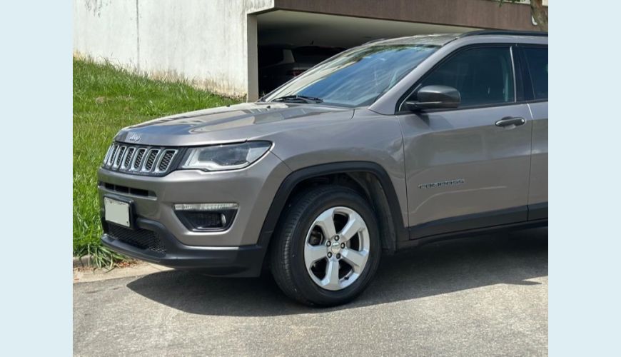 JEEP COMPASS SPORT 2.0 4X2 FLEX 16V AUT. - CINZA - 2018 Foto 4 (Grande)