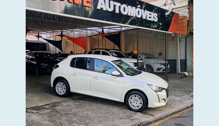PEUGEOT 208 ALLURE 1.6 FLEX 16V 5P AUT. - BRANCO - 2023 Foto 4 (Grande)