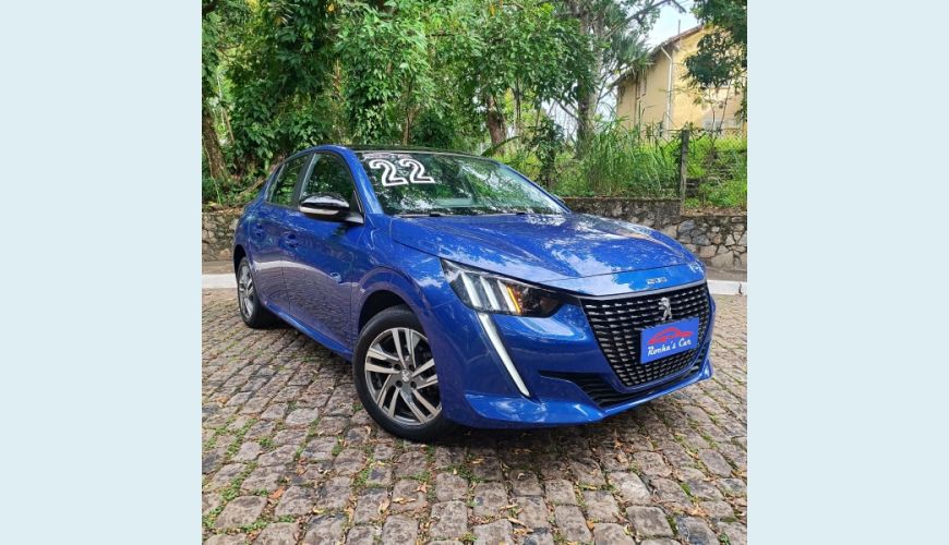 PEUGEOT 208 GRIFFE 1.6 AUT. - AZUL - 2022 Foto 4 (Grande)