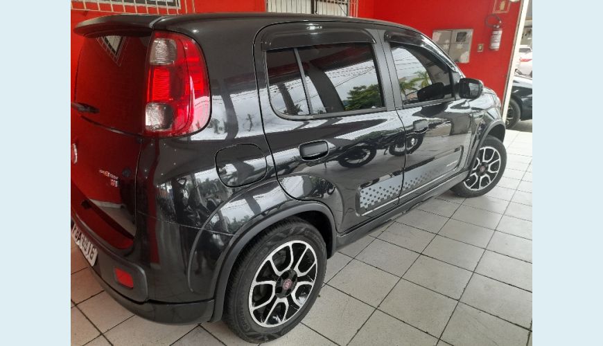 FIAT UNO SPORTING 1.4 EVO FIRE FLEX 8V 4P - PRETO - 2013 Foto 4 (Grande)