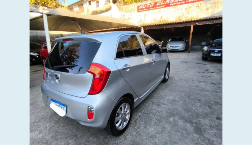 KIA PICANTO EX 1.1/1.0/ 1.0 FLEX MEC. - PRATA - 2012 Foto 4 (Grande)