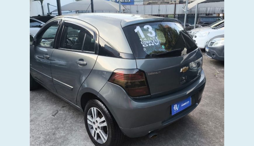 CHEVROLET AGILE LTZ 1.4 MPFI 8V FLEXPOWER 5P - CINZA - 2013 Foto 4 (Grande)