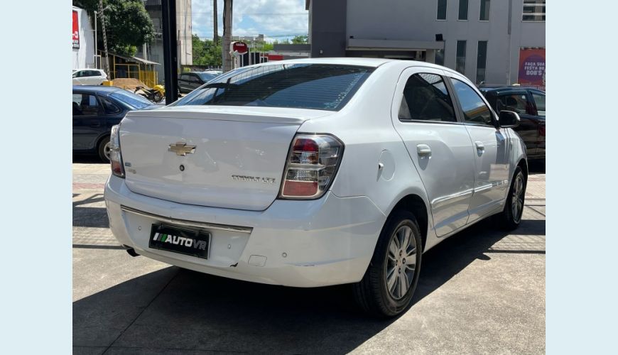 CHEVROLET COBALT LTZ 1.8 8V ECONO.FLEX 4P AUT. - BRANCO - 2013 Foto 4 (Grande)