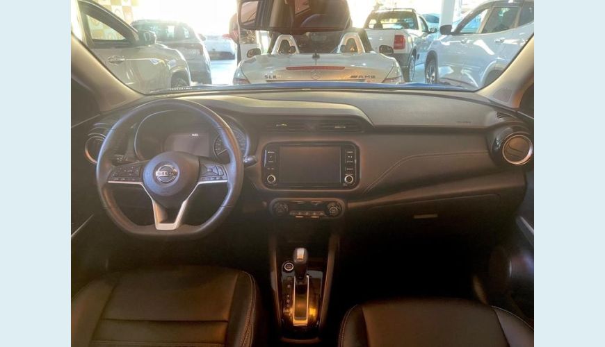 NISSAN KICKS EXCLUSIVE CVT - AZUL - 2022 Foto 4 (Grande)