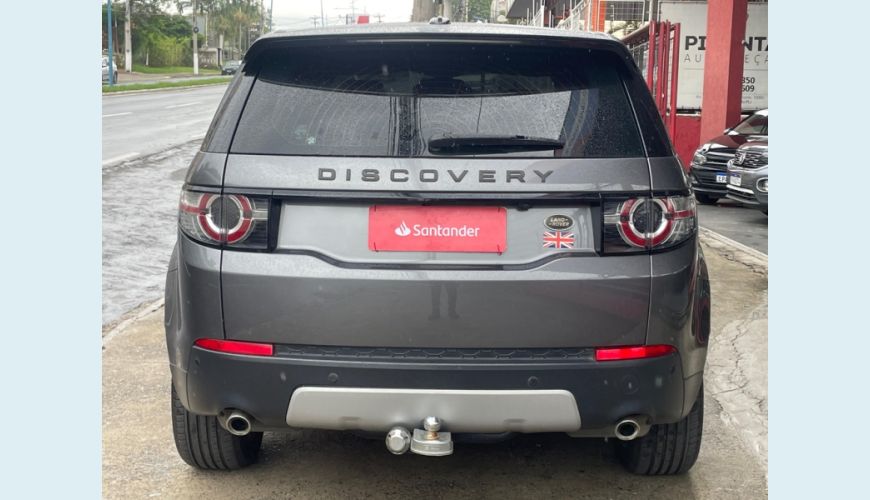 LAND ROVER DISCOVERY SPORT 2.2 SD4 HSE 4WD - CINZA - 2016 Foto 4 (Grande)