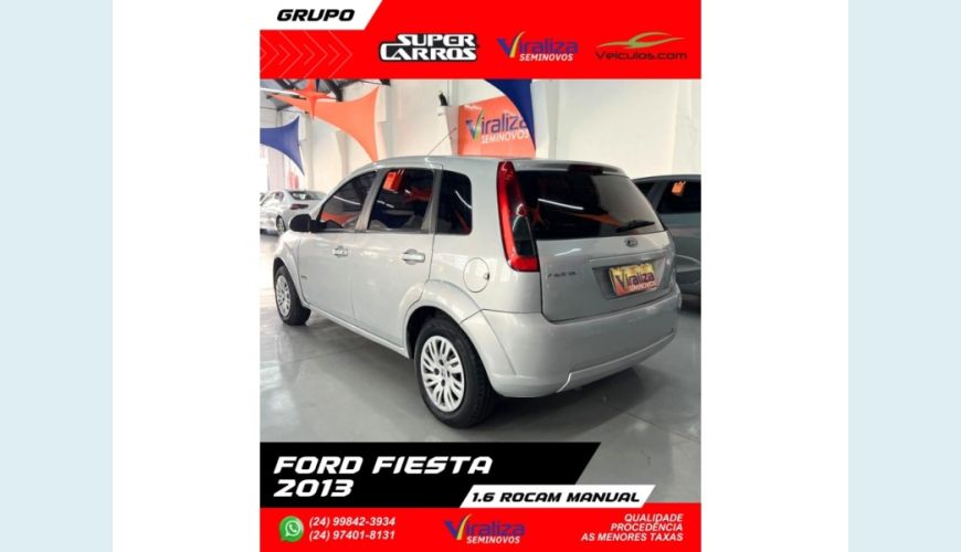 FORD FIESTA - PRATA - 2013 Foto 4 (Grande)