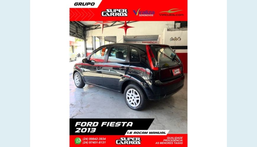 FORD FIESTA - PRETO - 2013 Foto 4 (Grande)