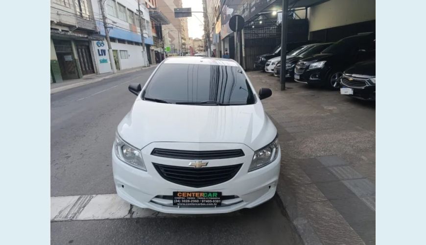 CHEVROLET ONIX 1.0 MPFI JOY 8V FLEX 4P MANUAL - BRANCO - 2018 Foto 4 (Grande)