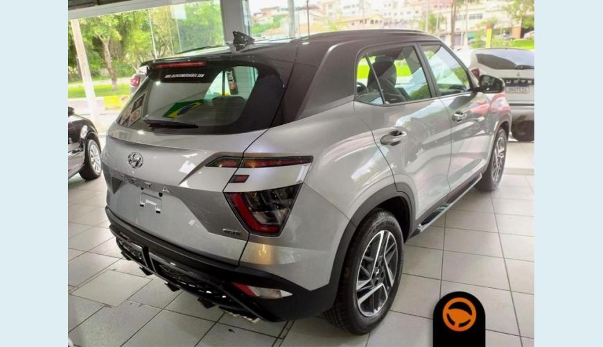 HYUNDAI CRETA N LINE 1.0 TGDI AT - CINZA - 2025 Foto 4 (Grande)