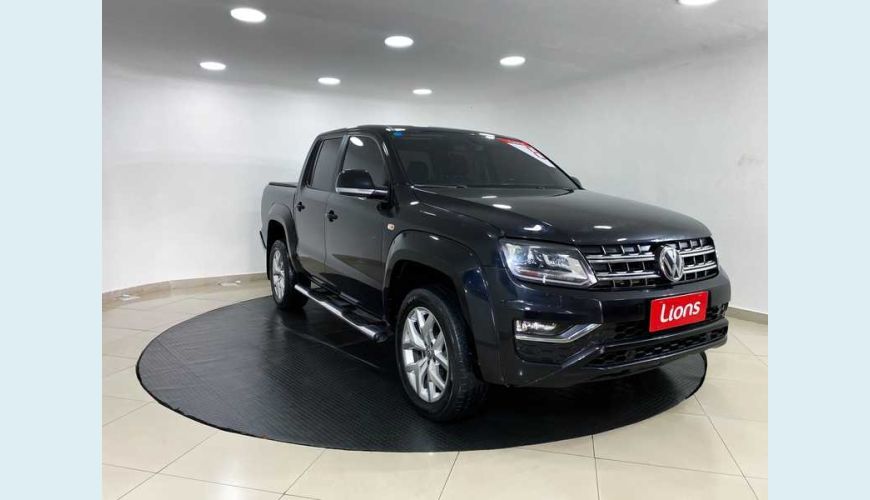 VOLKSWAGEN AMAROK 2.0 CD 4X4 TDI HIGHLINE AUT. - PRETO - 2018 Foto 4 (Grande)