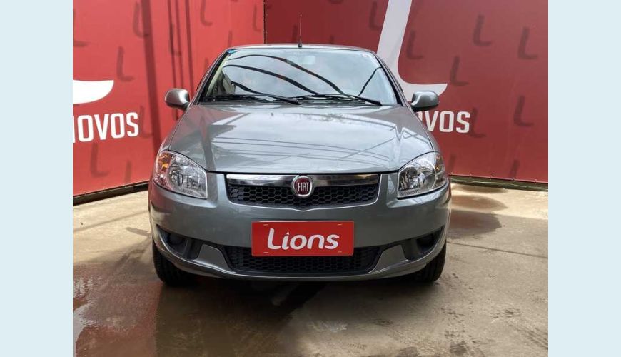 FIAT SIENA EL 1.0 8V FLEX - CINZA - 2013 Foto 4 (Grande)