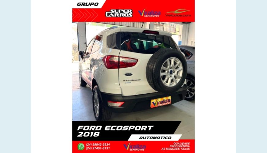 FORD ECOSPORT - BRANCO - 2018 Foto 4 (Grande)