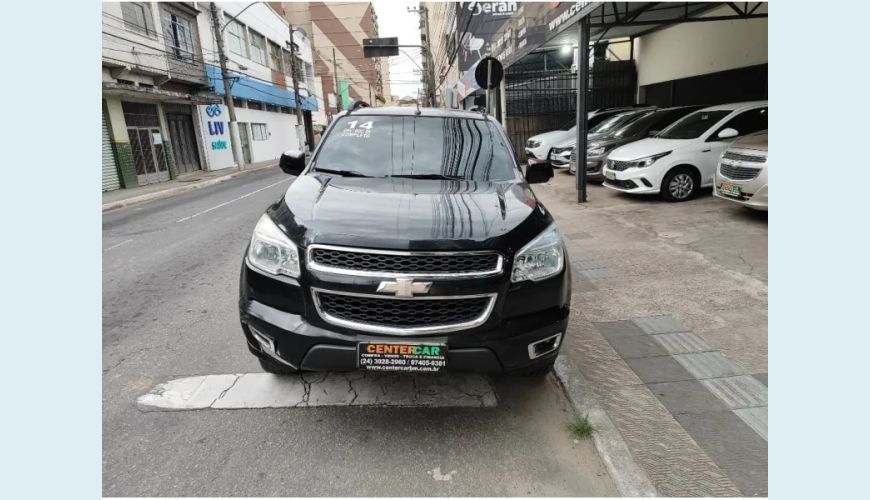 CHEVROLET S-10 2.4 LT 4X2 CD 8V FLEX 4P MANUAL - PRETO - 2014 Foto 4 (Grande)