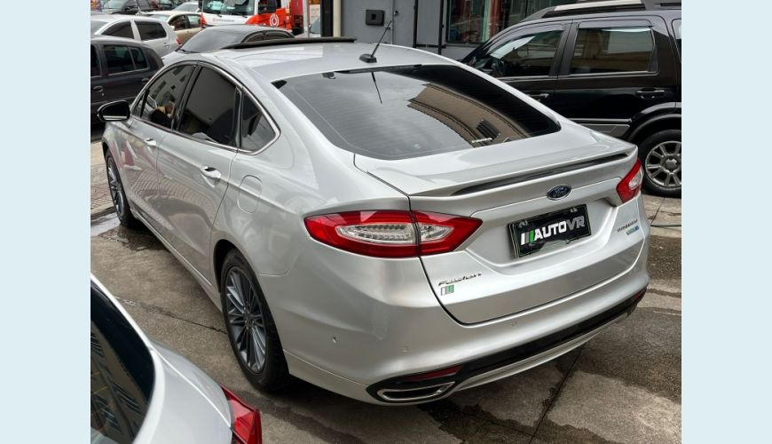 FORD FUSION TITANIUM 2.0 GTDI ECO. AWD AUT. - PRATA - 2013 Foto 4 (Grande)