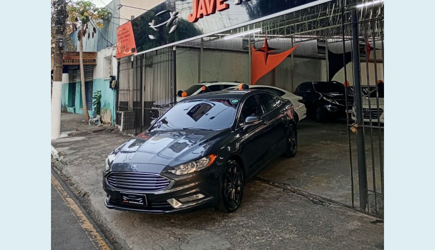 FORD FUSION SEL 2.0 ECOBO. 16V 248CV AUT. - CINZA - 2018 Foto 4 (Grande)