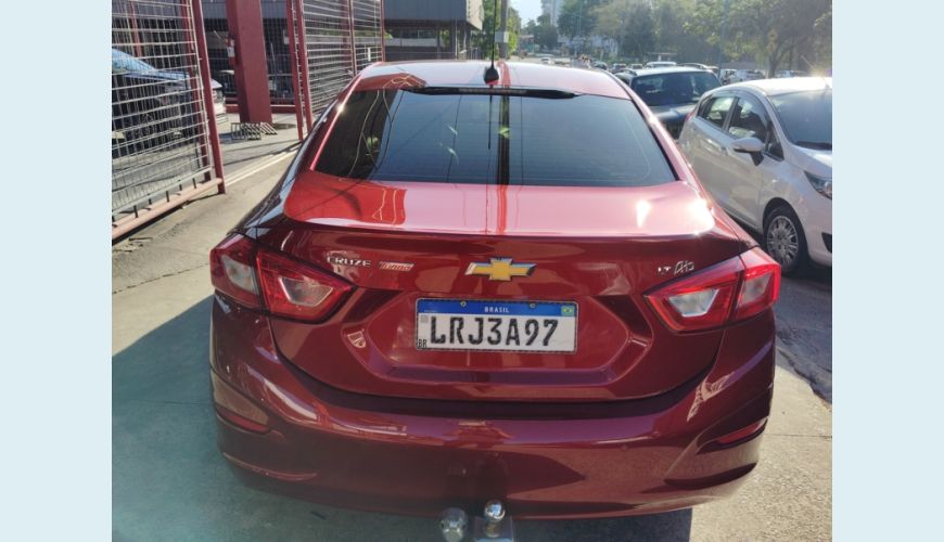 CHEVROLET CRUZE LT 1.4 16V TURBO FLEX 4P AUT. - VERMELHO - 2018 Foto 4 (Grande)