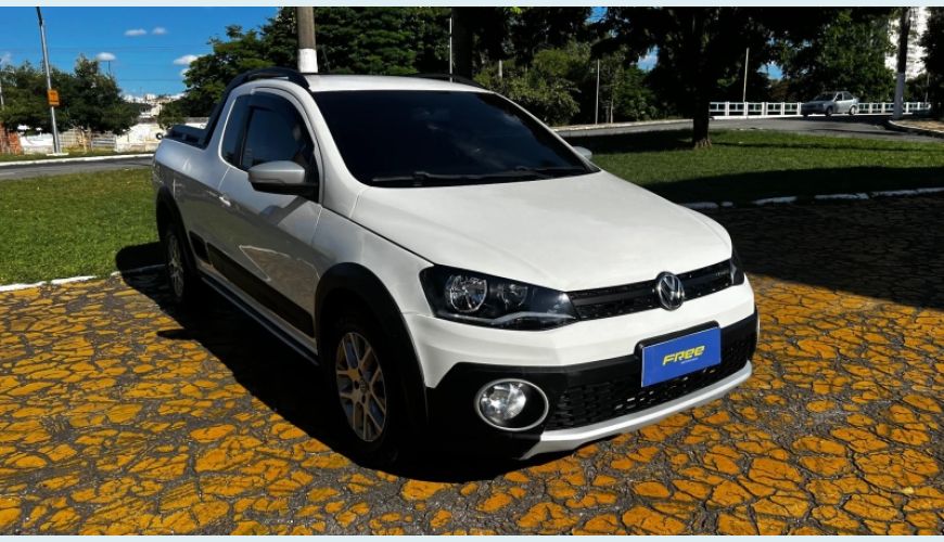VOLKSWAGEN SAVEIRO CROSS CE - BRANCO - 2015 Foto 4 (Grande)