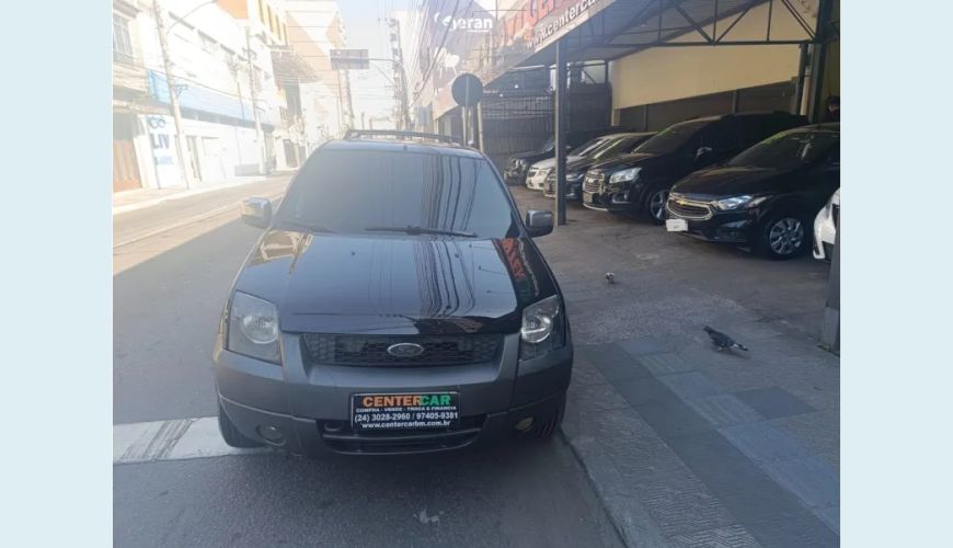 FORD ECOSPORT 1.6 XLS 8V FLEX 4P MANUAL - PRETO - 2007 Foto 4 (Grande)