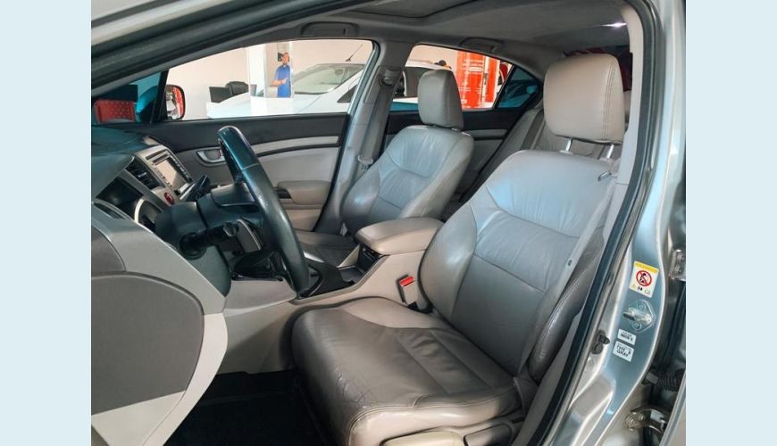HONDA CIVIC EXS - CINZA - 2013 Foto 4 (Grande)